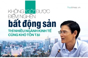 TS. Huỳnh Thanh Điền: Để kích cầu nội địa thì chỉ có cách khôi phục thị trường bất động sản