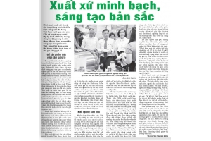 Xuất xứ minh bạch, sáng tạo bản sắc