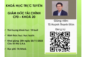 GIÁM ĐỐC TÀI CHÍNH - KHOÁ 20- KHAI GIẢNG 20H NGÀY 20/11/2023