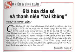 Già hóa dân số và thanh niên “hai không”
