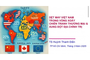 Dệt May Việt Nam Trong Vòng Xoáy Chiến Tranh Thương Mại & Xung Đột Địa Chính Trị