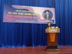 Chia sẻ về phương pháp tái cấu trúc doanh nghiệp với cán bộ, công nhân viên đài truyền hình Vình Lon